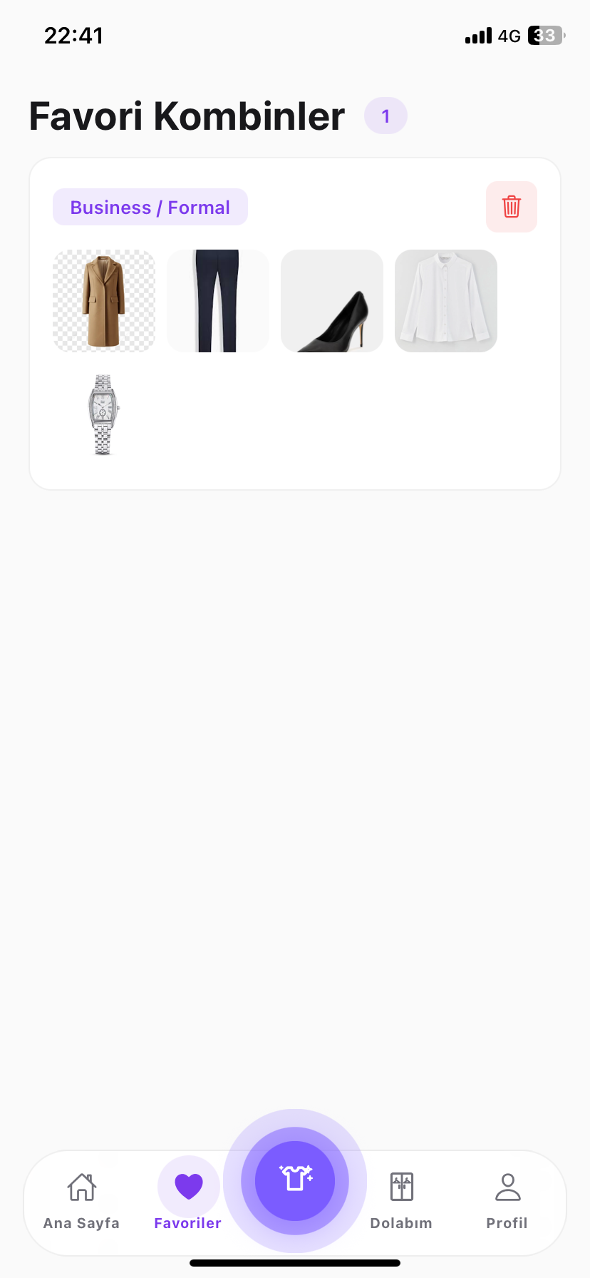 Favorite combinations